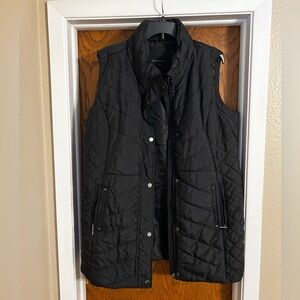 Weatherproof Women's Black Quilted Vest